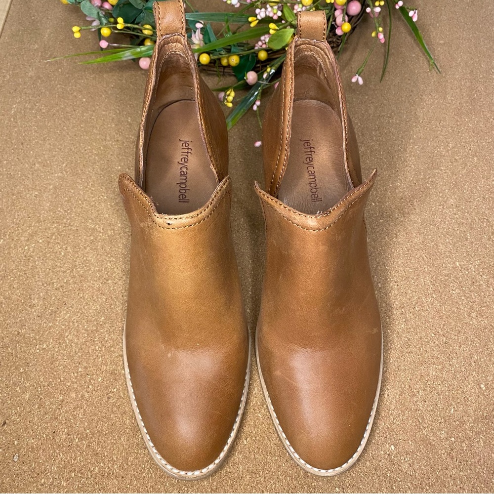 Jeffrey Campbell Bootie Womens Rosalee Ankle Split Size 9.5